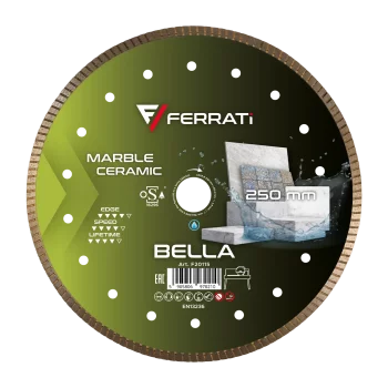 Tarcza diamentowa tnąca 250mm BELLA