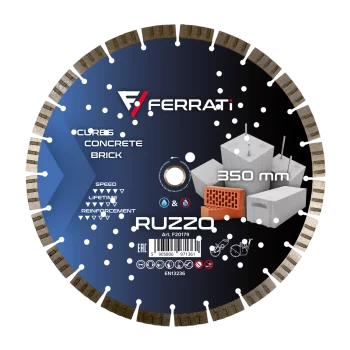 Tarcza diamentowa tnąca 350mm RUZZO