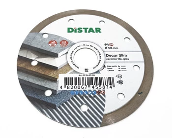 Tarcza tnąca Distar DecorSlim 125