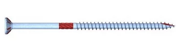Wkręt R2 Plus, 6,0 mm, główka stożkowa TX30, gwint niepełny, stal ocynkowana, 100 sztuk